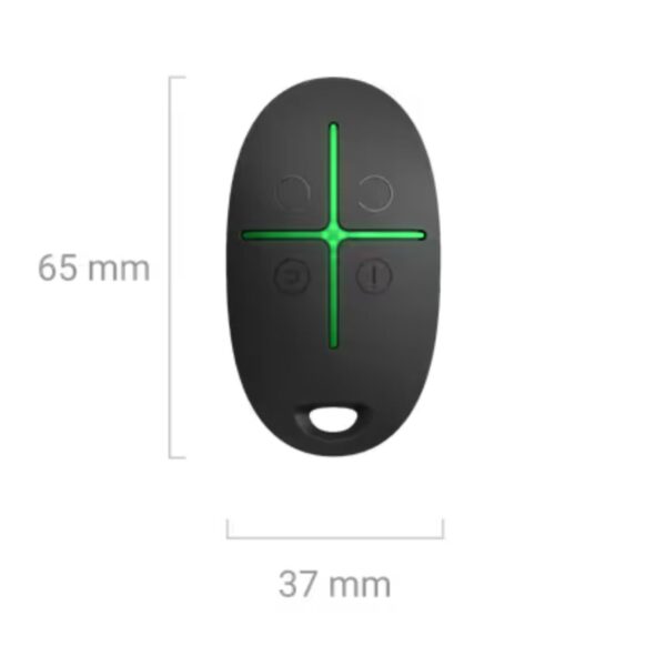 Télécommande sans fil Ajax SpaceControl Jeweller - Blanc – Image 4