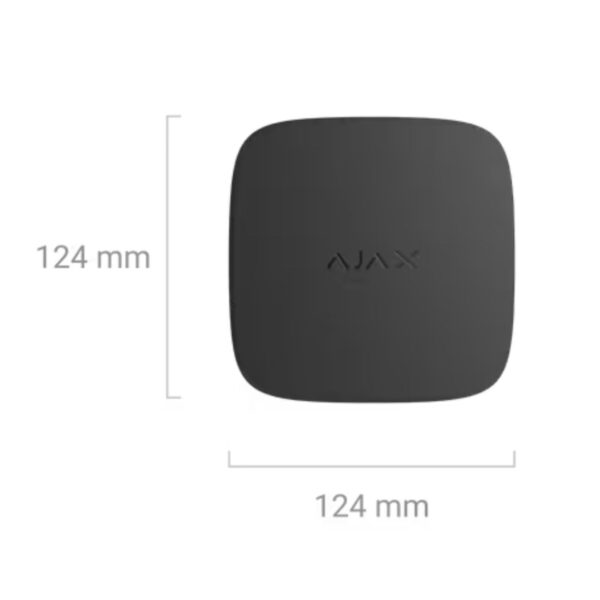 Détecteur de fumée et chaleur Ajax FireProtect 2 Jeweller  - Noir – Image 8