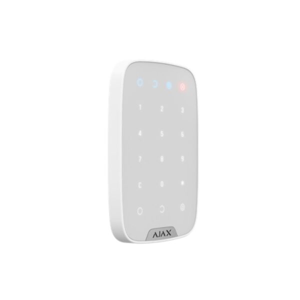 Clavier d'authentification Ajax KeyPad Jeweller - Blanc – Image 4