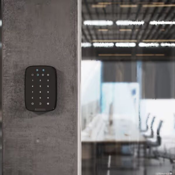 Clavier avec lecteur de cartes et badges Ajax KeyPad Plus Jeweller - Blanc – Image 12