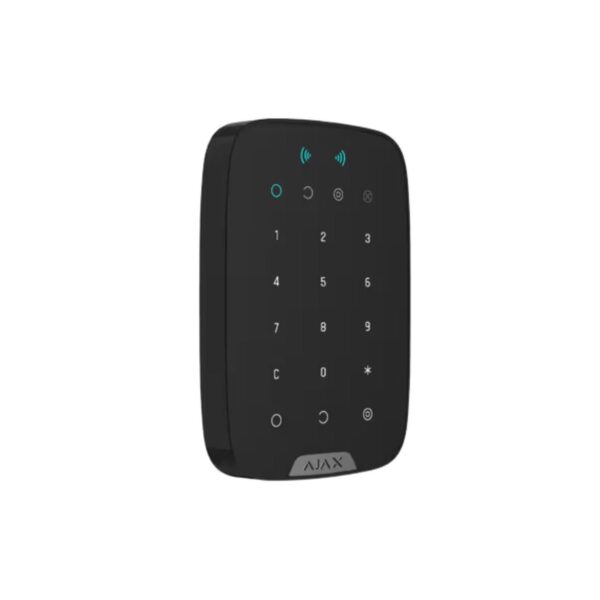Clavier avec lecteur de cartes et badges Ajax KeyPad Plus Jeweller - Noir – Image 4