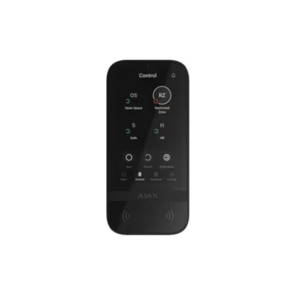 Clavier avec un écran tactile Ajax KeyPad Touchscreen Jeweller - Blanc – Image 7